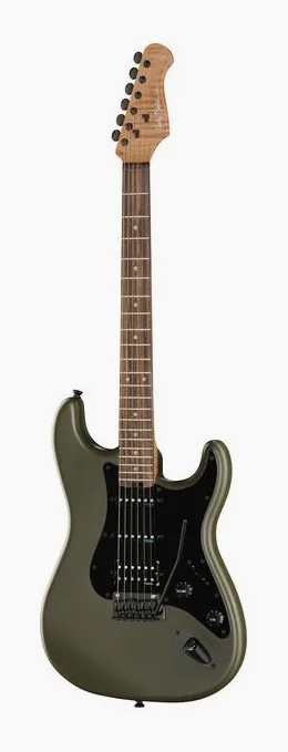 Harley Benton ST-Modern Plus HSS MOD in primo piano frontale