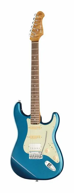 Harley Benton ST-Modern Plus HSS LPB visto di fronte