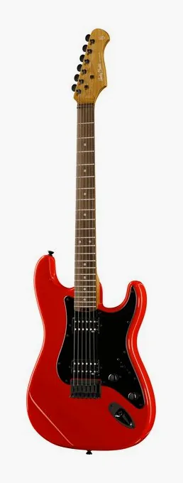 Harley Benton ST-Modern HH RR in primo piano frontale