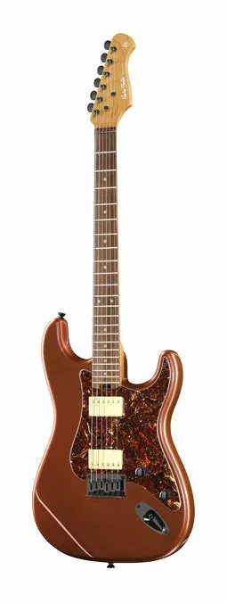 Harley Benton ST-Modern HH RBM visto di fronte