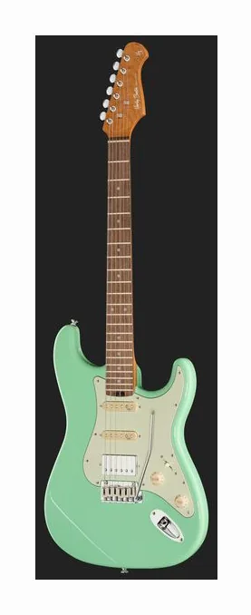 Harley Benton ST-Modern HSS SFG, selettore pickup e jack di uscita