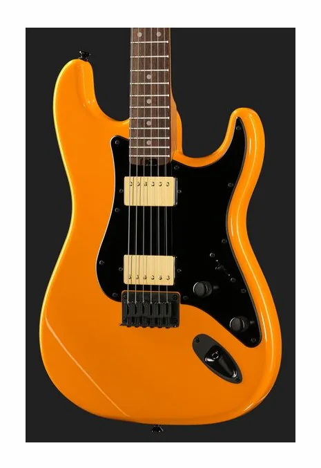 Harley Benton ST-Modern HH TG, capotasto e prime posizioni della tastiera
