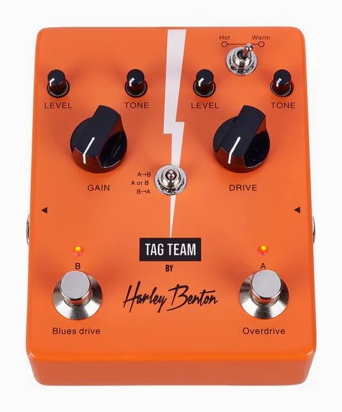 Harley Benton Tag Team, grafica del pannello superiore