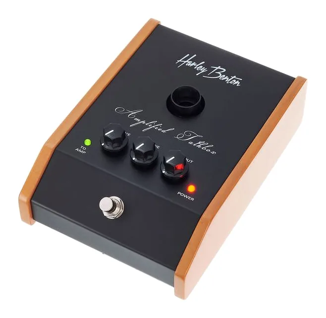 Harley Benton Talk Box, grafica del pannello superiore