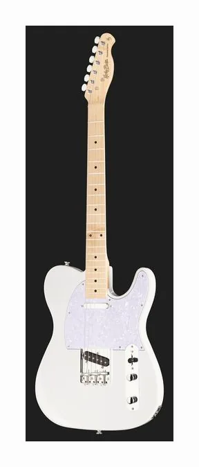 Harley Benton TE-30 BE Standard Series, corpo e verniciatura in primo piano