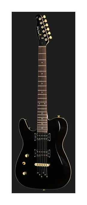 Harley Benton TE-40 LH TBK Deluxe Series, ponte e meccaniche di intonazione