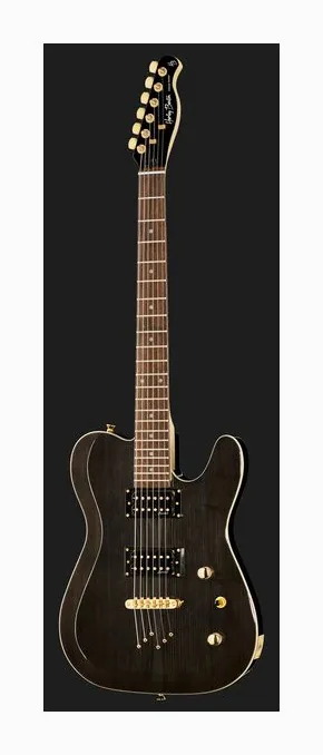 Harley Benton TE-40 TBK Deluxe Series, capotasto e prime posizioni della tastiera