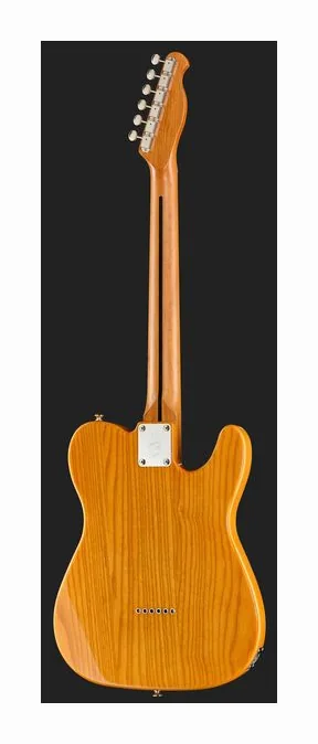Harley Benton TE-52 NA LH Vintage Series, corpo e verniciatura in primo piano
