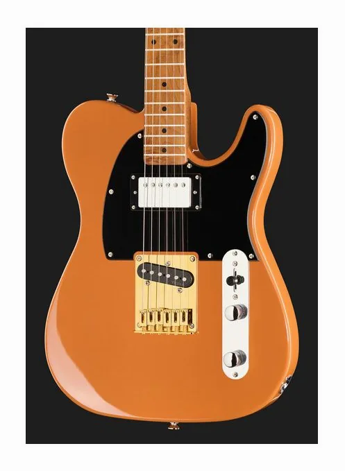 Harley Benton TE-53KR BL Tribute Series, selettore pickup e jack di uscita