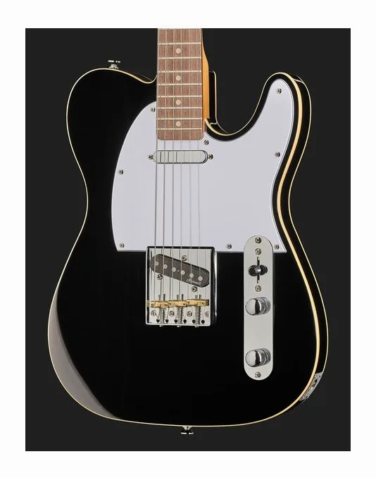 Harley Benton TE-62DB BK, curve del body viste dall'alto