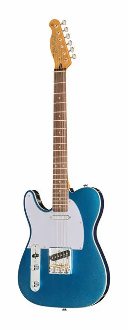 Harley Benton TE-62DB LH LPB visto di fronte