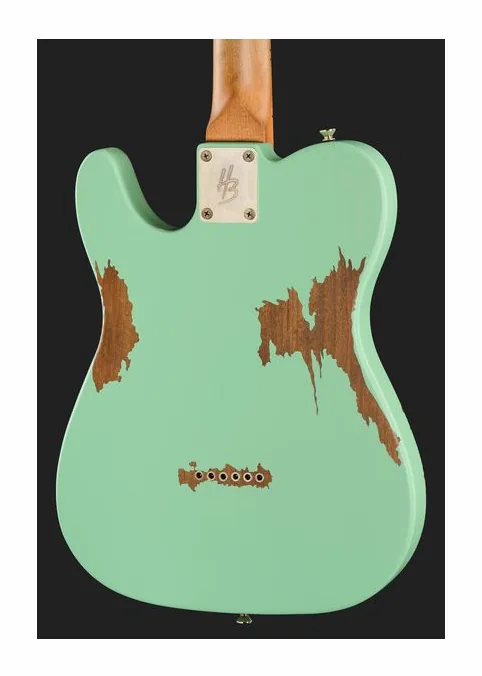 Harley Benton TE-62HA MN SFG, pickup e manopole dei controlli