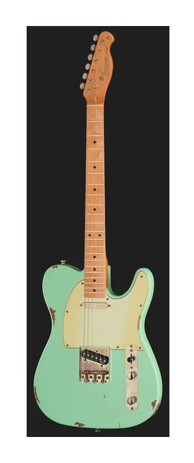 Harley Benton TE-62LA MN SFG, selettore pickup e jack di uscita