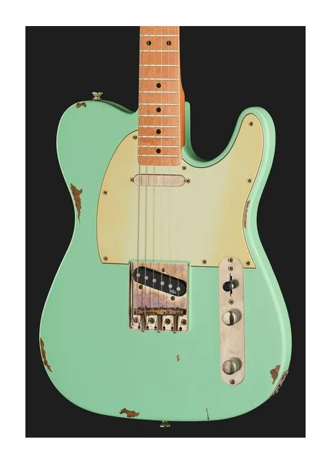 Harley Benton TE-62LA MN SFG, selettore pickup e jack di uscita