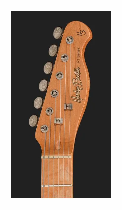 Harley Benton TE-62LA MN SFG, selettore pickup e jack di uscita