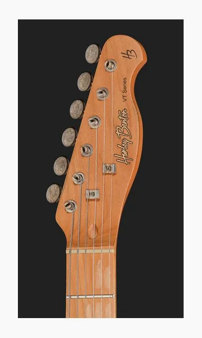 Harley Benton TE-62LA MN LPB, ponte e meccaniche di intonazione