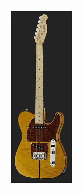 Harley Benton TE-80 NT Deluxe Series, vista posteriore del corpo