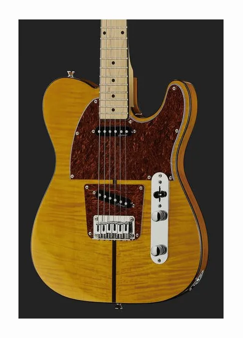 Harley Benton TE-80 NT Deluxe Series, pickup e manopole dei controlli