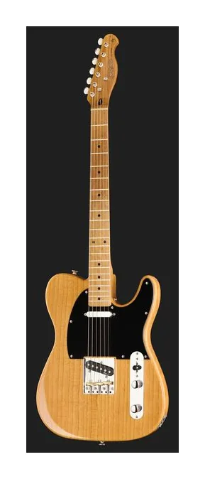 Harley Benton TE-52 NA Vintage Series, paletta con meccaniche e logo