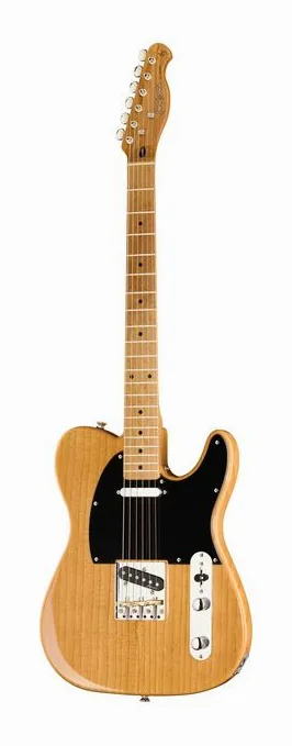 Harley Benton TE-52 NA Vintage Series visto di fronte