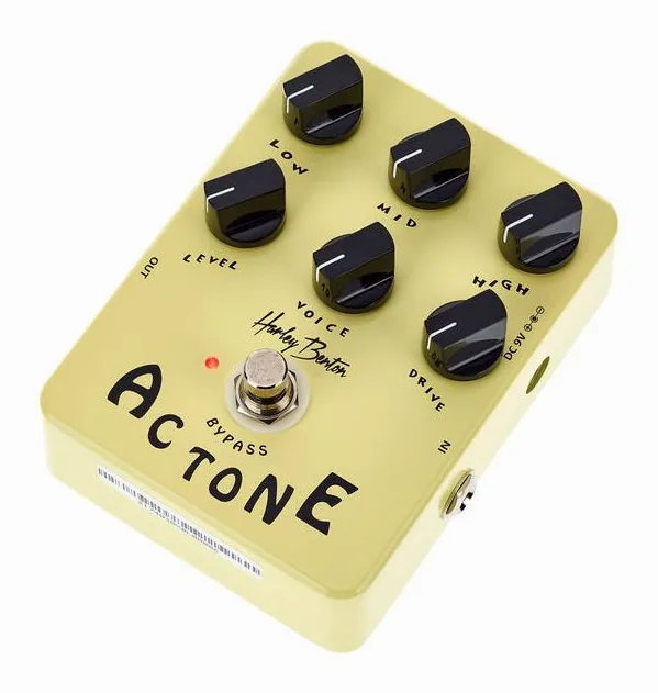Harley Benton AC TrueTone, grafica del pannello superiore