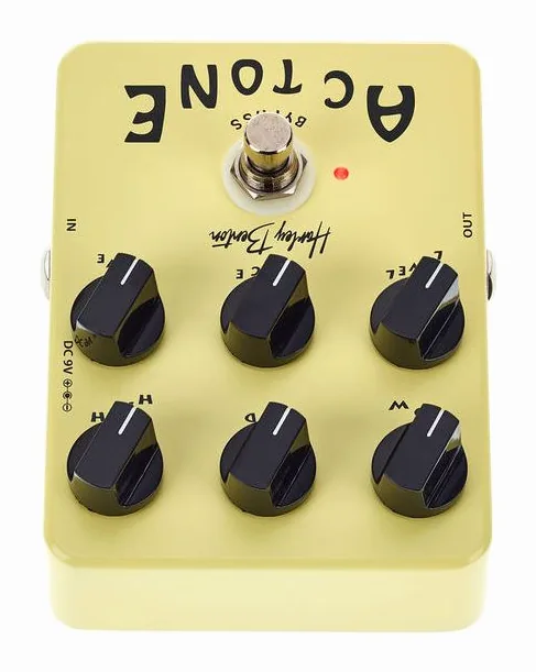 Harley Benton AC TrueTone, led e interruttore a pedale