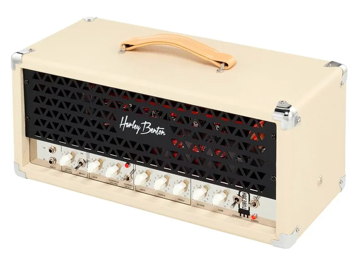 Harley Benton TUBE30 Head, pannello dei controlli in primo piano