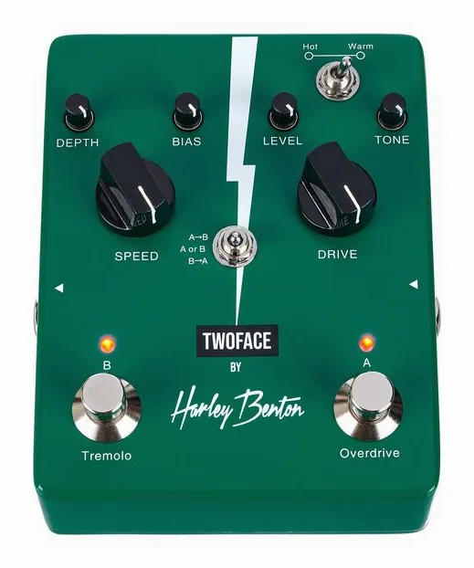 Harley Benton Twoface, ingressi e uscite laterali