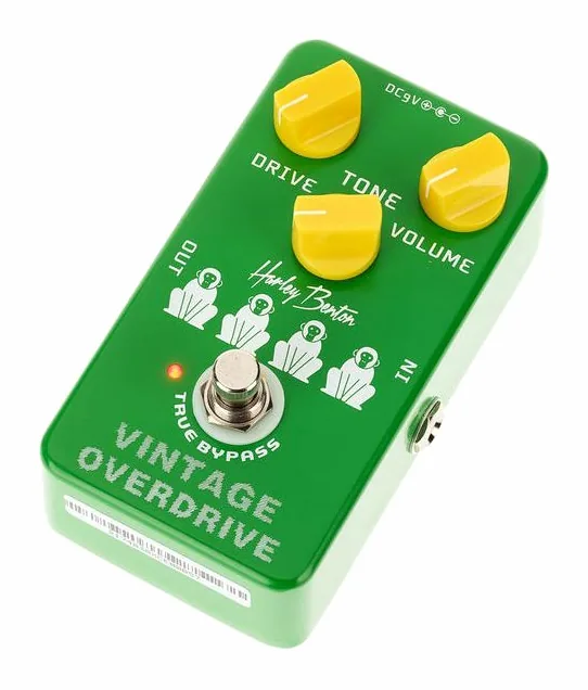Harley Benton Vintage Overdrive in primo piano frontale