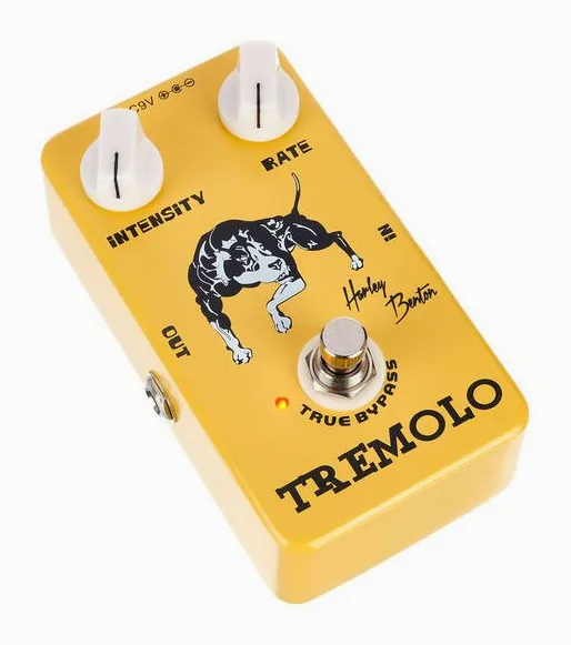 Harley Benton Vintage Tremolo, led e interruttore a pedale