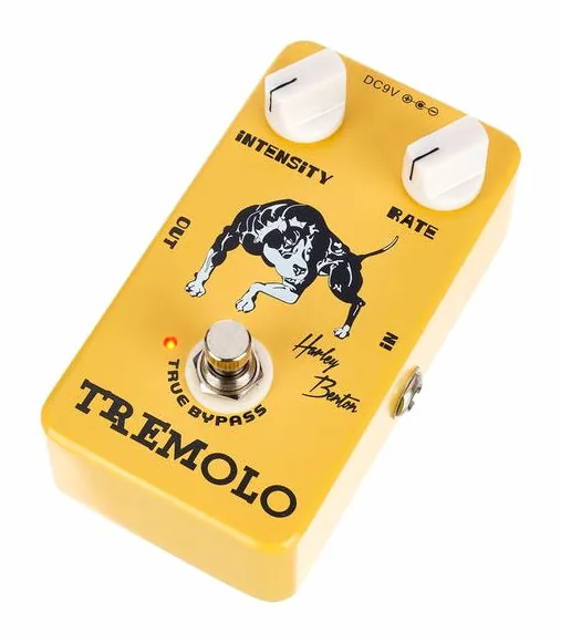 Harley Benton Vintage Tremolo fotografato frontalmente