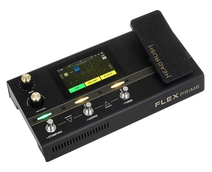 Headrush Flex Prime, connettori sul retro dell'unita