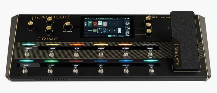 Headrush Prime, led e interruttore a pedale