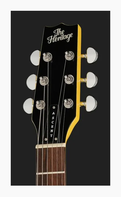 Heritage Guitar Ascent H-137 P90 Marigold Y, vista posteriore del corpo
