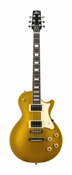 Heritage Guitar Ascent+ H-150 Gold Top fotografato frontalmente