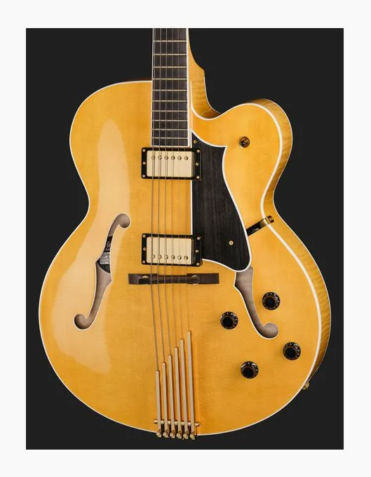 Heritage Guitar Eagle Classic AN, selettore pickup e jack di uscita