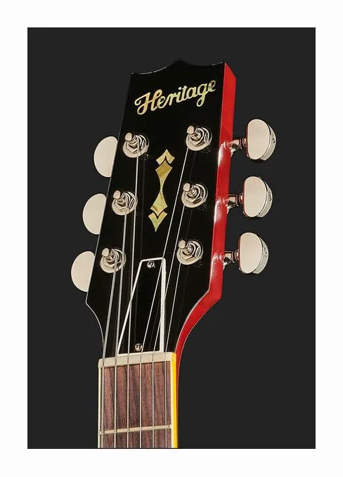 Heritage Guitar H-150 Custom Core TSB, profilo laterale del corpo