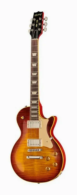 Heritage Guitar H-150 Custom Core TSB in primo piano frontale