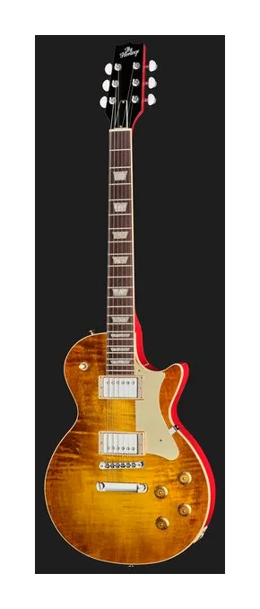 Heritage Guitar H-150 DLB, manico e tastiera visti di lato