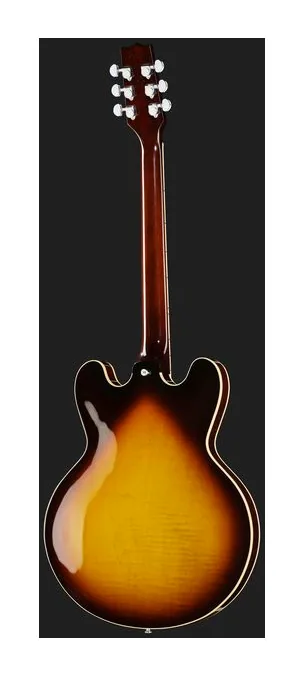 Heritage Guitar H-535 OSB, corpo e verniciatura in primo piano