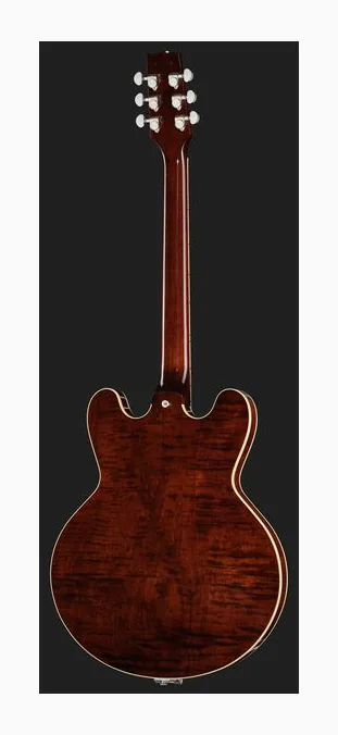 Heritage Guitar H-535 Std Lollatron/Bigsby ODB, paletta con meccaniche e logo