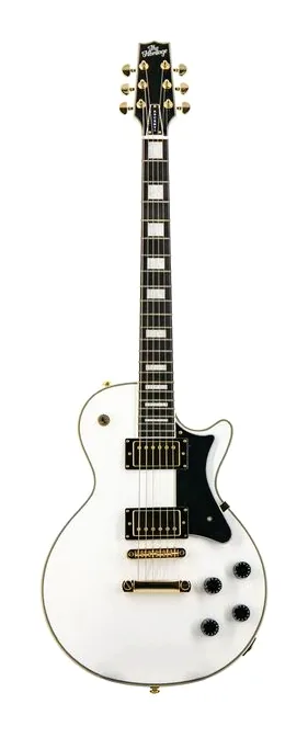 Heritage Guitar Ascent+ H-157 Alpine White in primo piano frontale