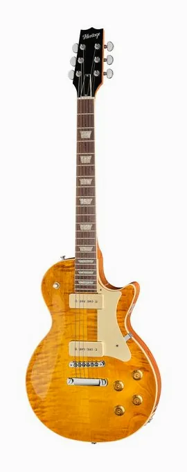 Heritage Guitar Standard II H-150 P90 DLB in primo piano frontale