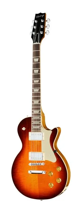Heritage Guitar Standard II H-150 CNB inquadrato di fronte su sfondo neutro