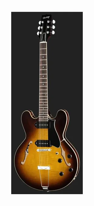 Heritage Guitar Standard II H-530 OSB, corpo e verniciatura in primo piano