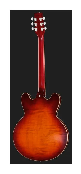 Heritage Guitar Standard II H-535 CNB, pickup e manopole dei controlli