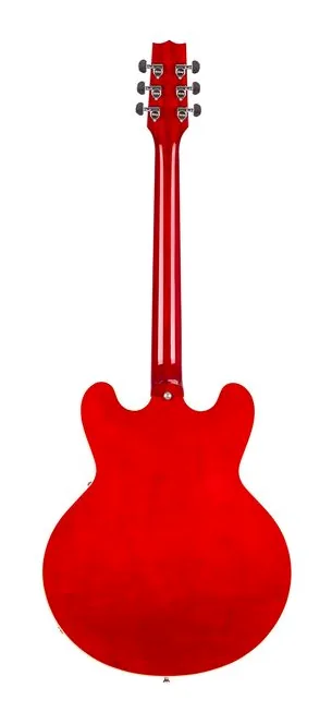 Heritage Guitar Standard II H-535 Trans Cherry, profilo laterale del corpo