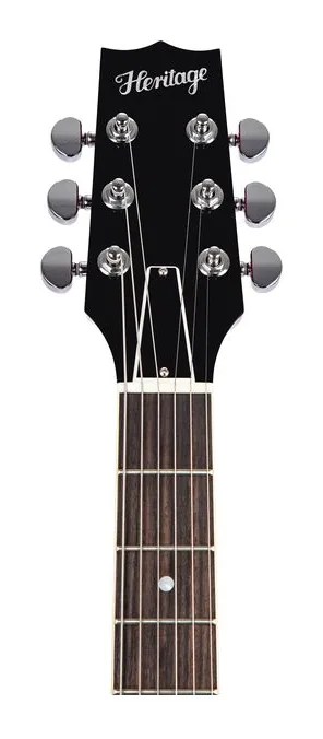 Heritage Guitar Standard II H-535 Trans Cherry, pickup e manopole dei controlli