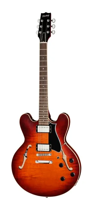 Heritage Guitar Standard II H-535 CNB in primo piano frontale
