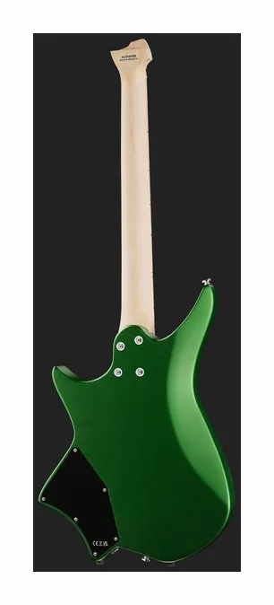 Hils HNS1M Metallic Emerald Green, profilo laterale del corpo